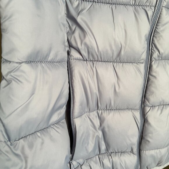 NWT B. Young Puffer/Quilted Jacket with Hood and Zip and Puffy - Picture 3 of 6